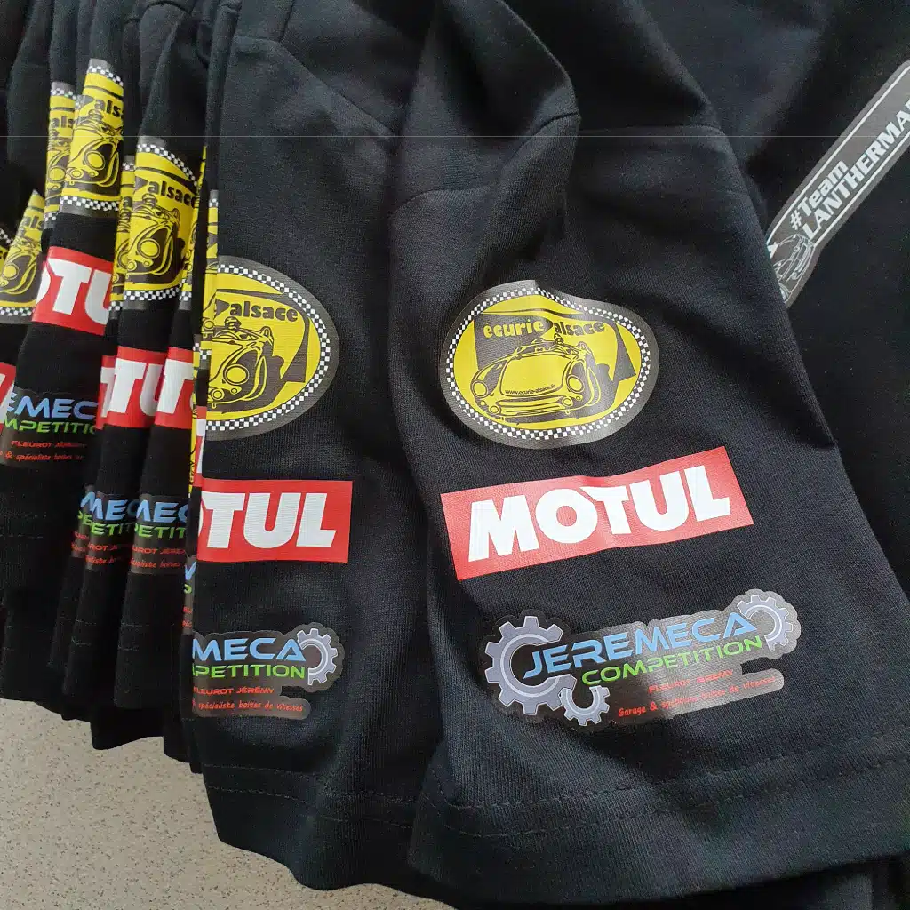 Transfert
Idéal pour les visuels détaillés et les petites séries.